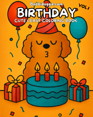 Birthday Coloring Book - Vol.I