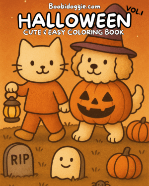 Halloween Coloring Book - Vol.I