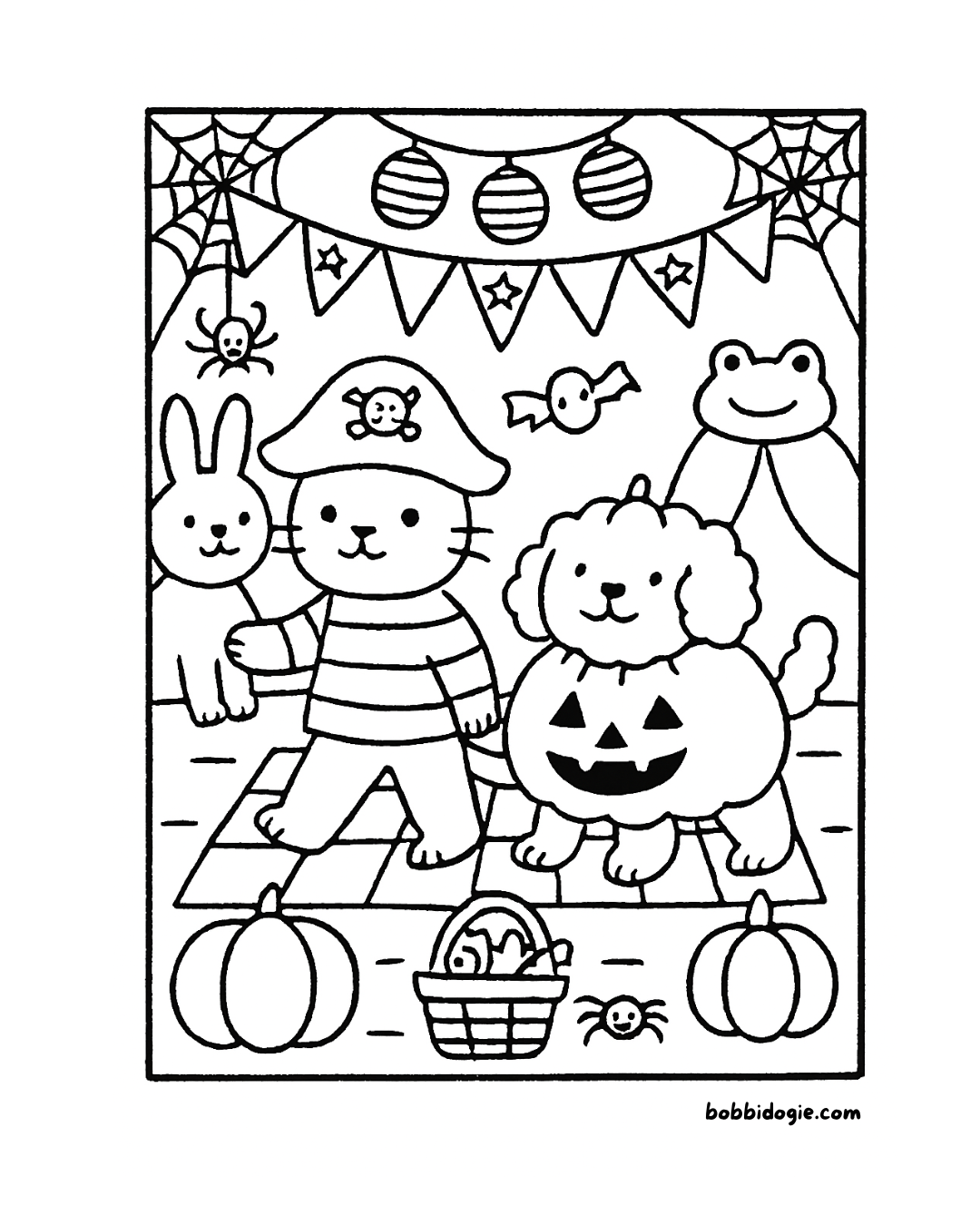 Halloween Coloring Book - Vol.I - Image 4
