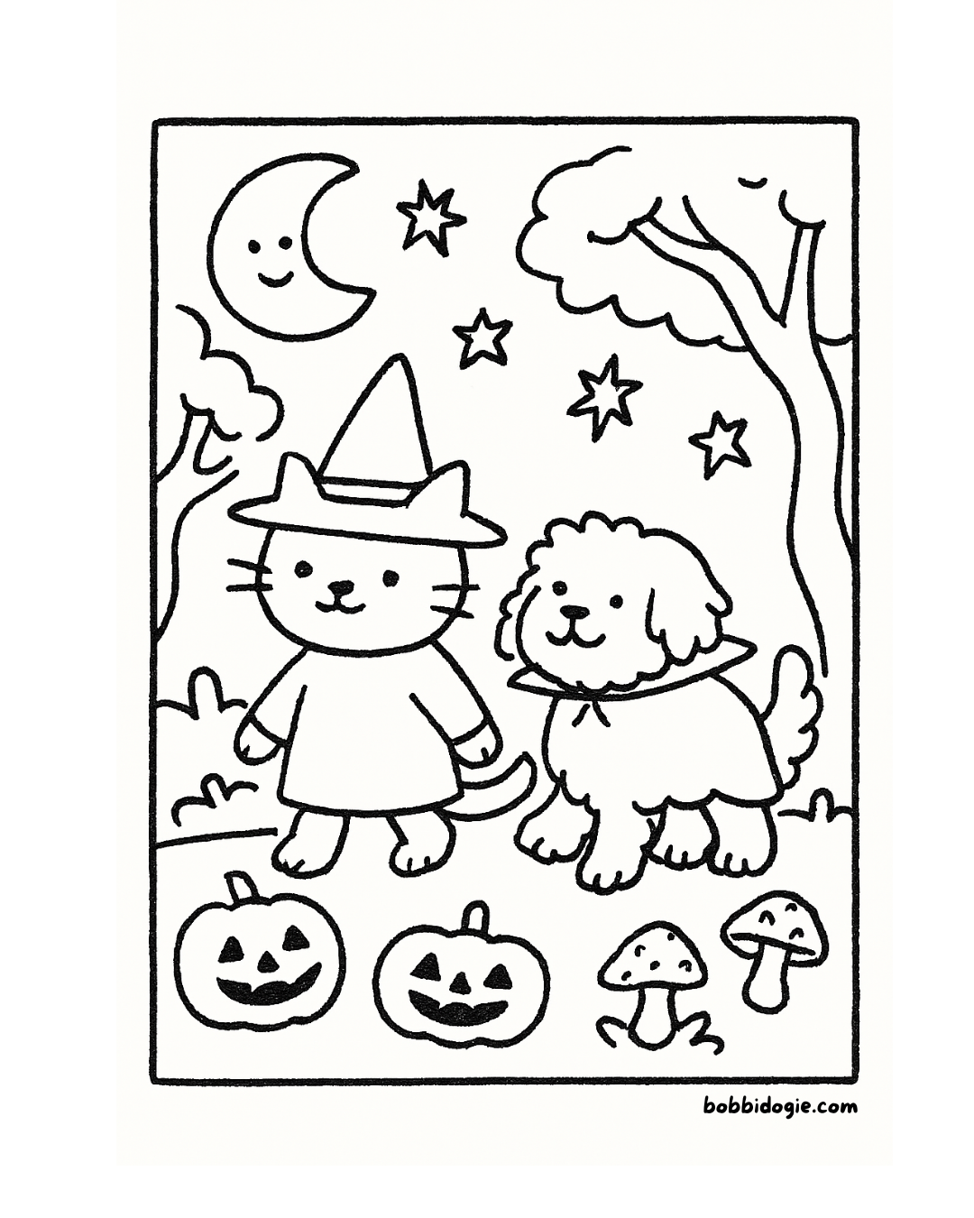 Halloween Coloring Book - Vol.I - Image 5