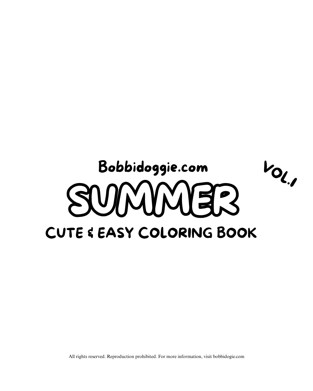 Summer Coloring Book - Vol.I - Image 2